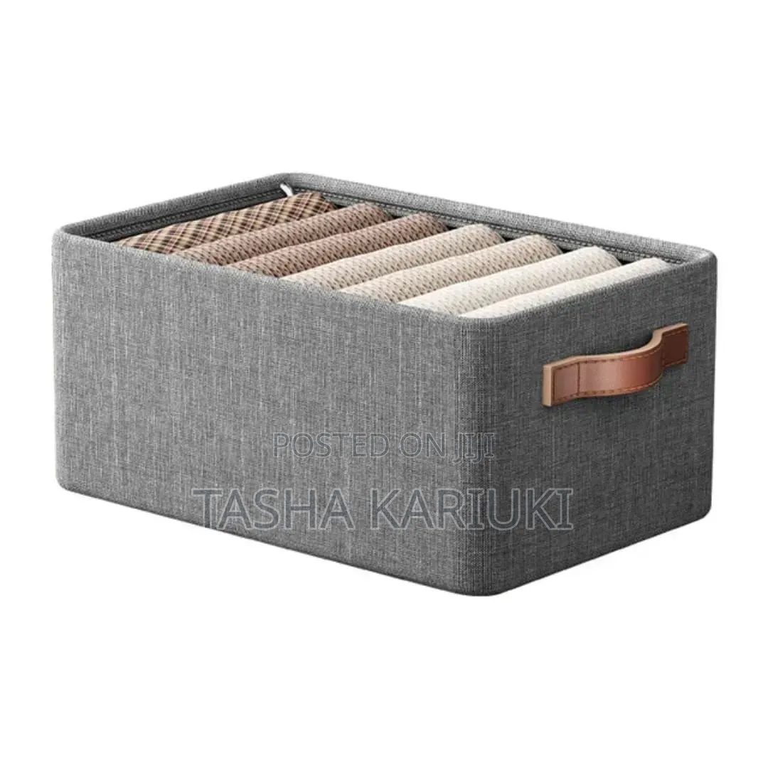 7 Grid Wardrobe Organizer/Foldable Storage Box Size: 45*25*18cm