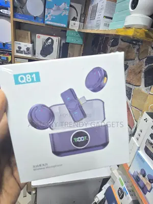 Q81 Clip-on Wireless Mic for YouTube TikTok Podcasts