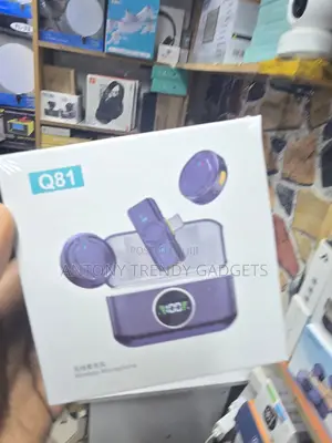 Q81 Clip-on Wireless Mic for YouTube TikTok Podcasts