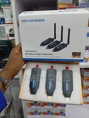 50 Meter Wireless HDMI Extender Dual Display Video Transmission