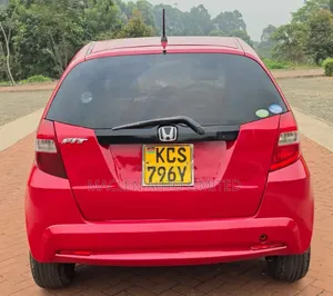 Honda Fit 2012 Red