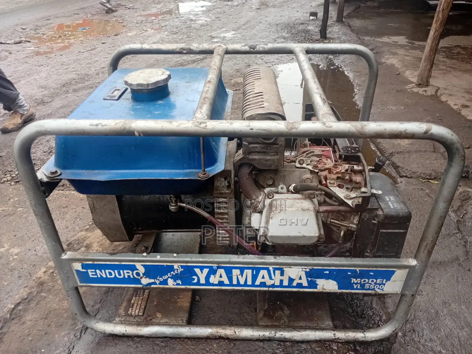 Heavy Duty 5.5kVA Yamaha Petrol Generator