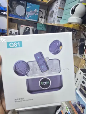 Q81 Professional Wireless Mic Kit for Content Creators