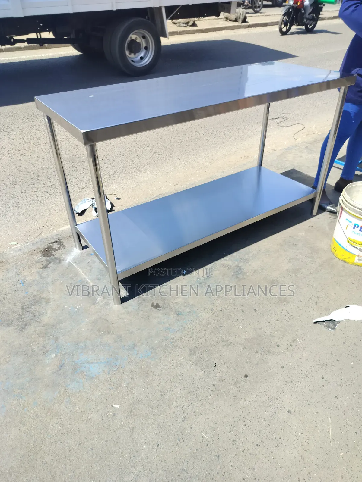 Six-Feet Island Table