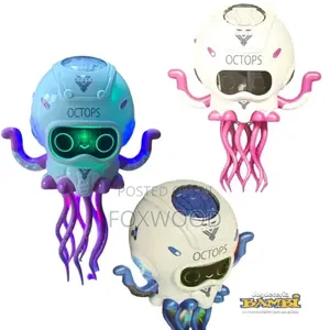 Dancing Octopus With LED Lights and Music