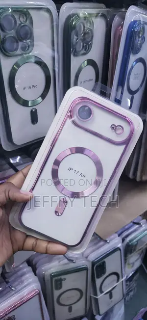 Phone Case With a Camera Lens for the iPhone 17 Air in a Purple Finish