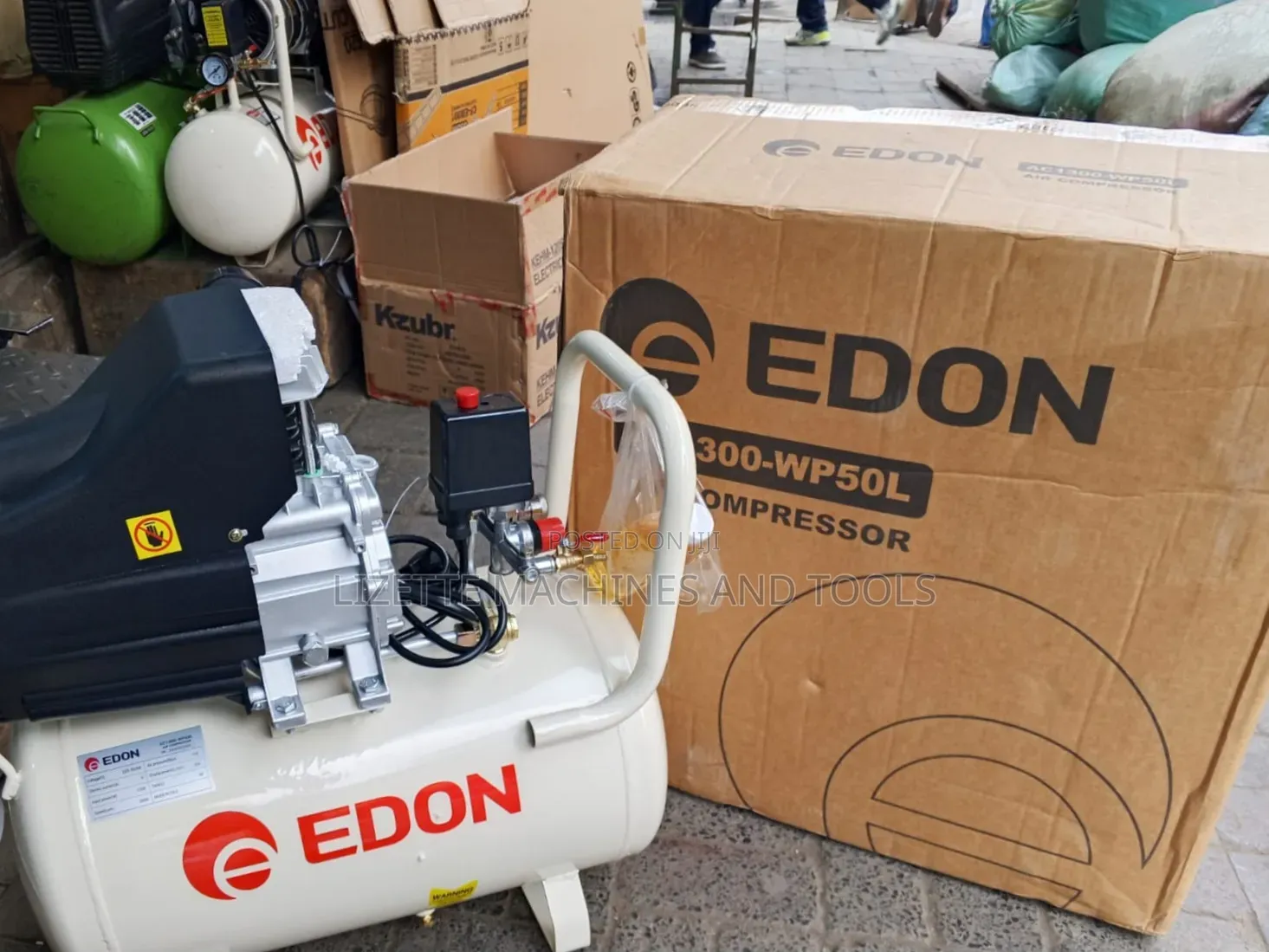 Edon 50L Direct Electric Air Compressor