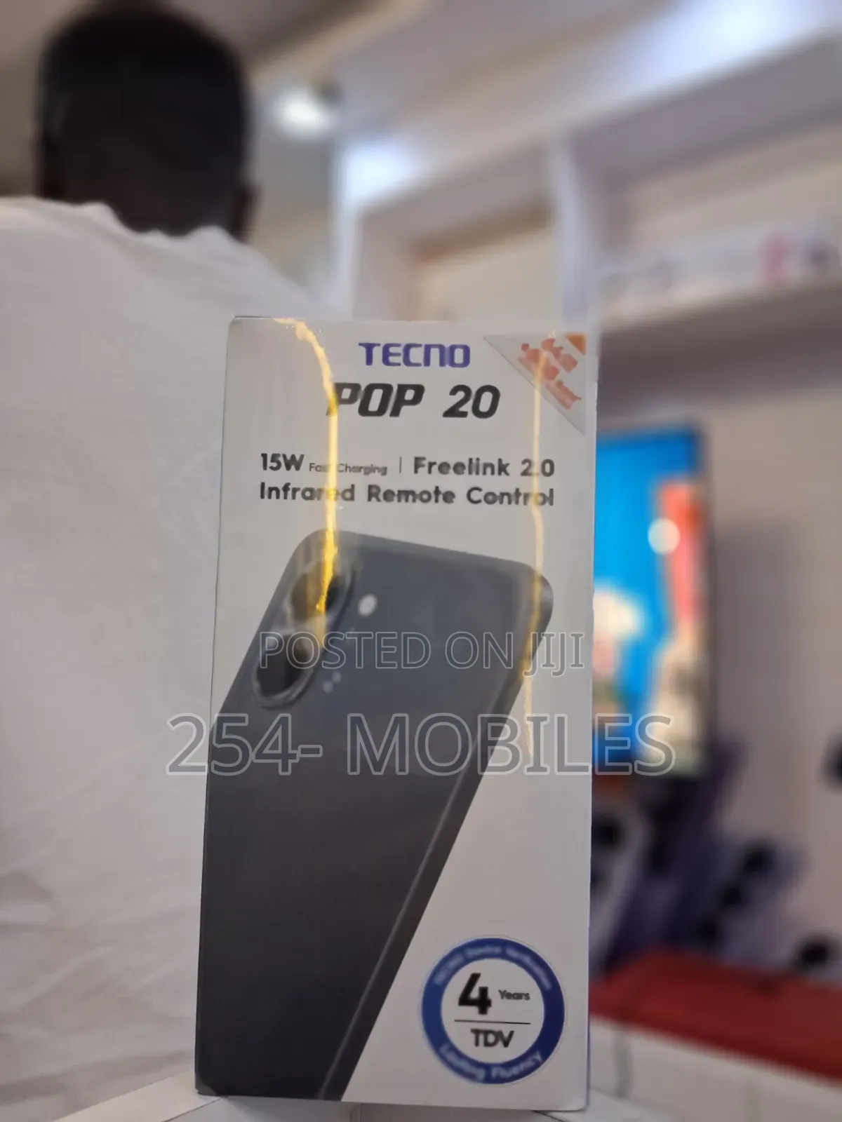 New Tecno Pop 20 128 GB Black
