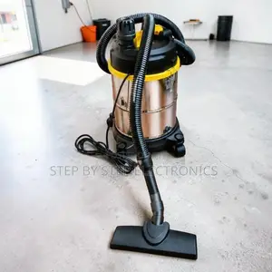 Secure Latches Wet Dry Vacuum Cleaner With Stainless Steel Tank