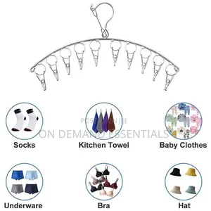 Multipurpose Multi-Clip Hanger