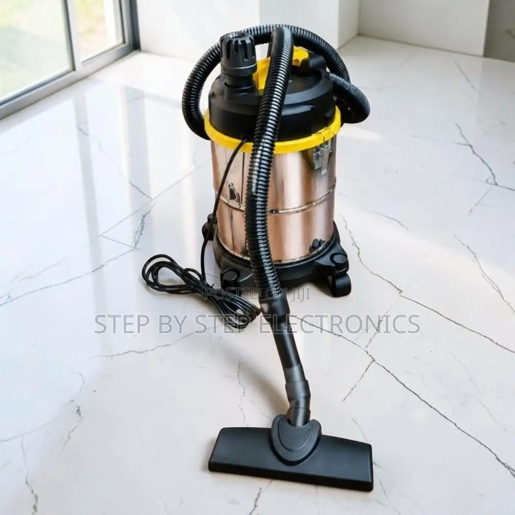 Spill Resistant Wet Dry Vacuum Cleaner With Stainless Steel Tank