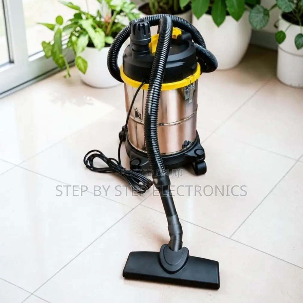 Spill Resistant Wet Dry Vacuum Cleaner With Stainless Steel Tank