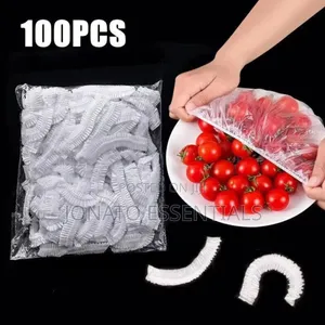 100 PCS Elastic Fresh Keeping Food Storage Covers Cling Bag