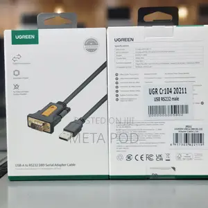 Ugreen Cr104 USB to Db9 Rs-232 Adapter Cable