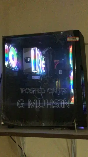 PC and Monitor Plus Office Chair Plus Table. All at Only