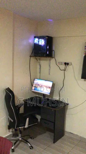 PC and Monitor Plus Office Chair Plus Table. All at Only