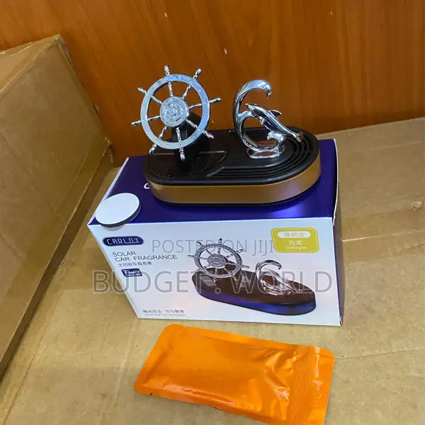 Pirate Solar Powered Dashboard Fragrance Spinner Ornament