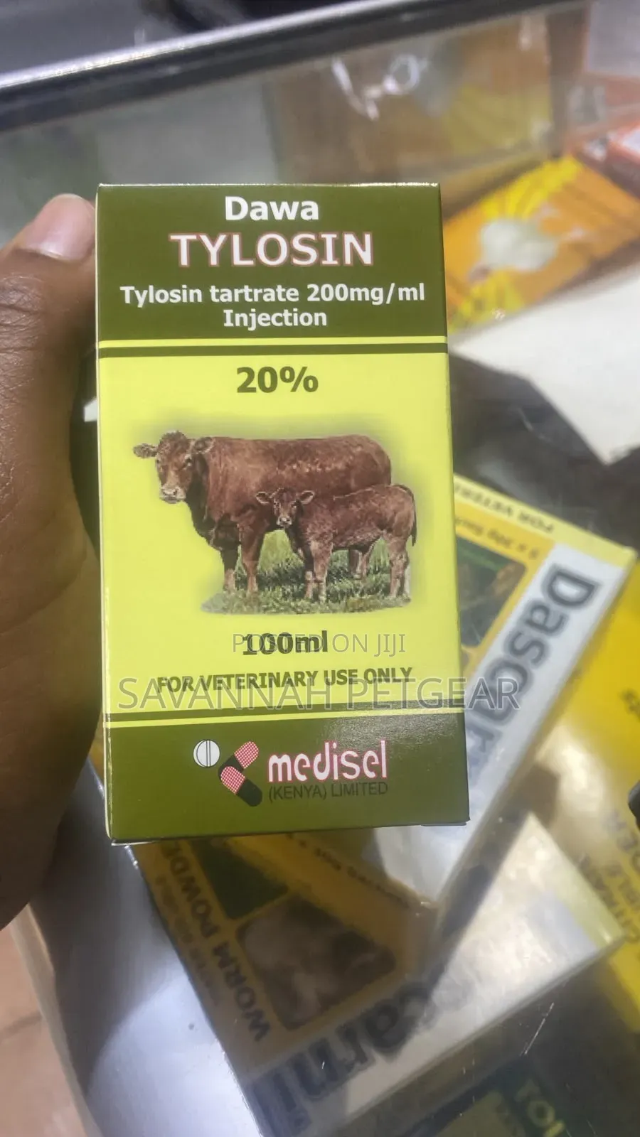 Tylosin, a 20% Injection Used for Veterinary Purposes - 100ml