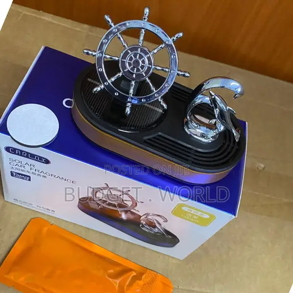 . Luxury Pirate Solar Aroma Diffuser Car Dashboard Accessory