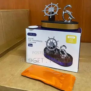 Solar Pirate Car Perfume Diffuser – Battery-Free Dashboard Decor