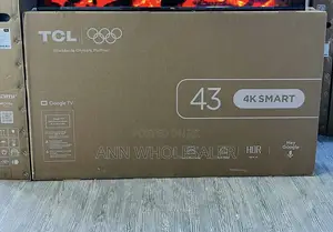 43 Inch TCL V6D Smart Google TV New Model