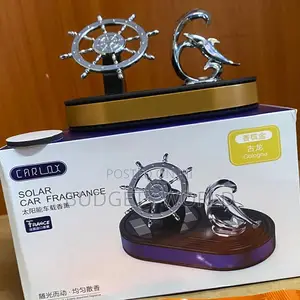 Solar Pirate Car Perfume Diffuser – Battery-Free Dashboard Decor