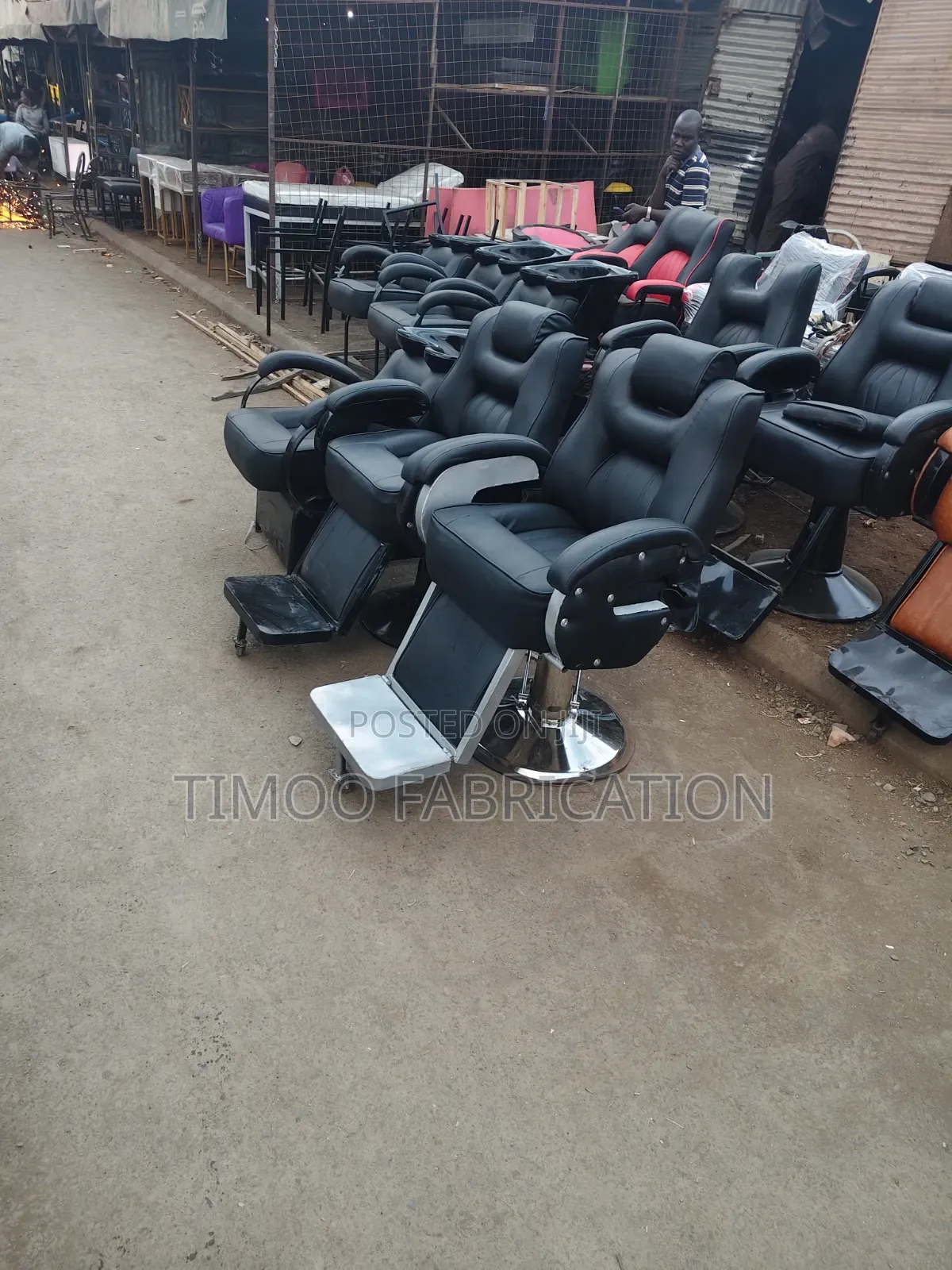 Barber Chair, Hydraulic Base Pump
