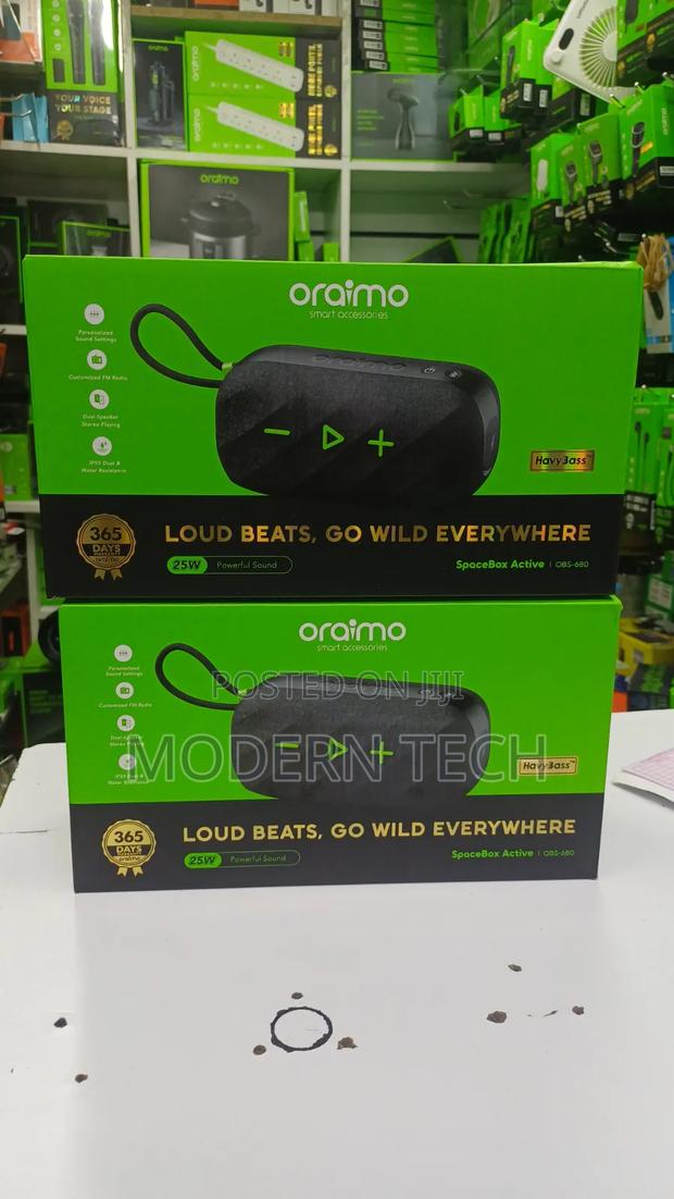Oraimo SpaceBox Active Oraimo SpaceBox Active 25W Speaker - thumbnail 2