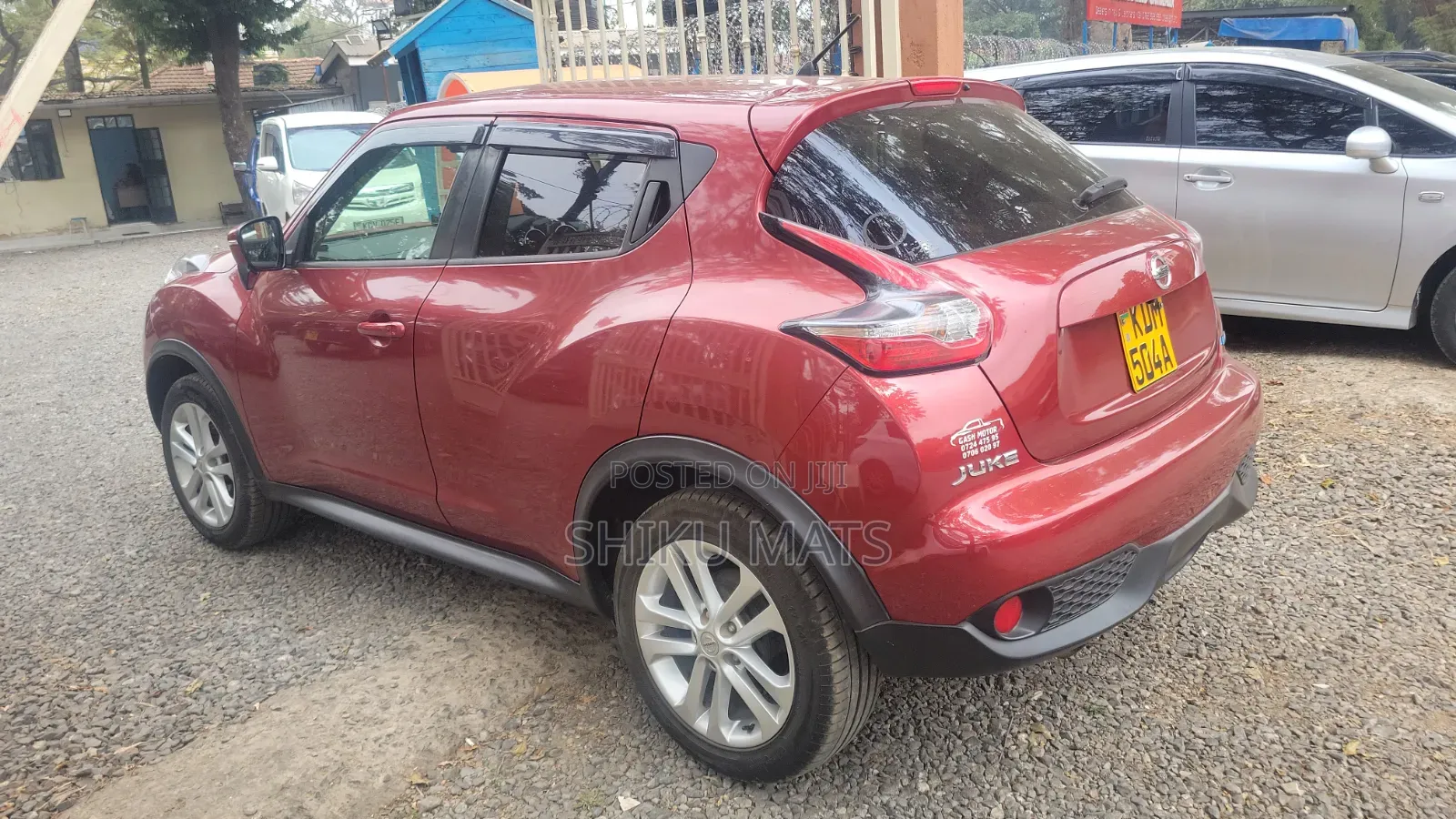Nissan Juke 2016 Maroon
