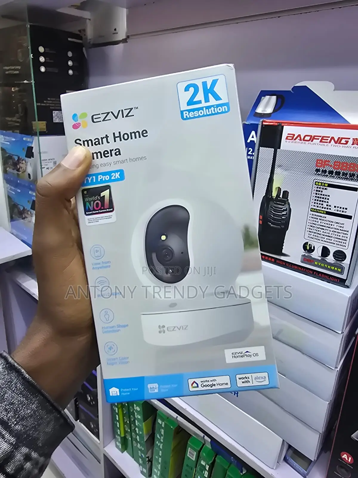 EZVIZ TY1 Pro WiFi CCTV Camera for Home Office