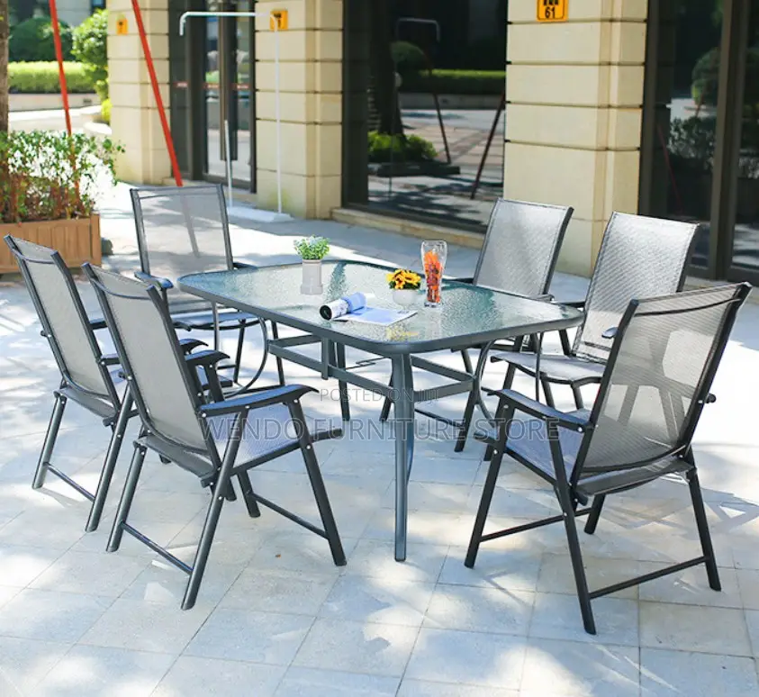 Four Seaters Outdoor Restaurant Set