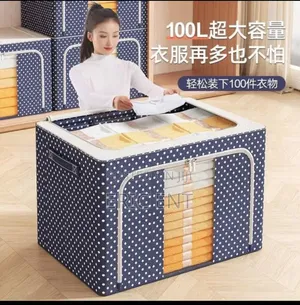 100L Zipped Storage Box/ Wardrobe Organiser