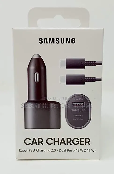 Original Samsung Car Charger