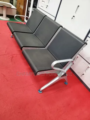 3-Seater Airport Waiting Bench