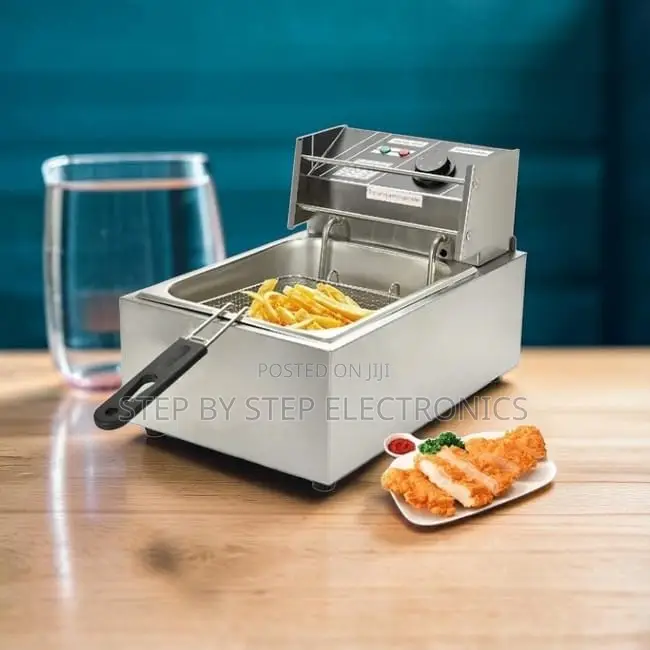 Advanced 4l/6l/10l Electric Single Tank Stainless Steel Deep Fryer