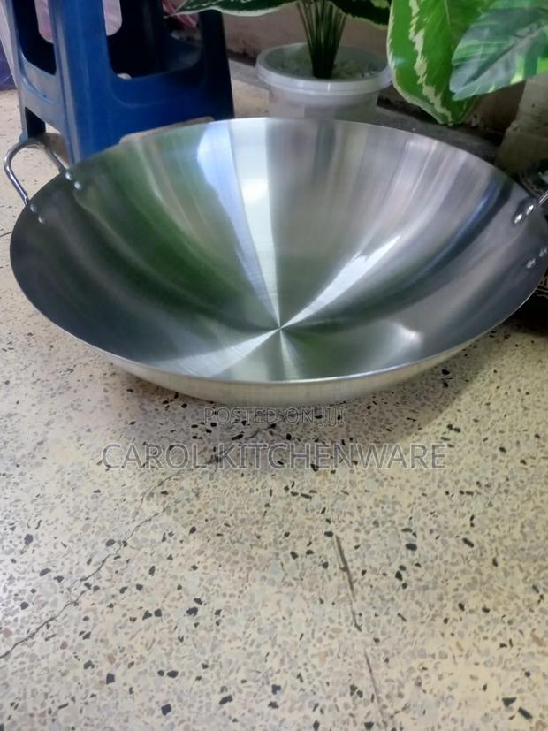 60 Cm Stainless Steel Deep Frying Pan / 60cm Deep Frying Pan