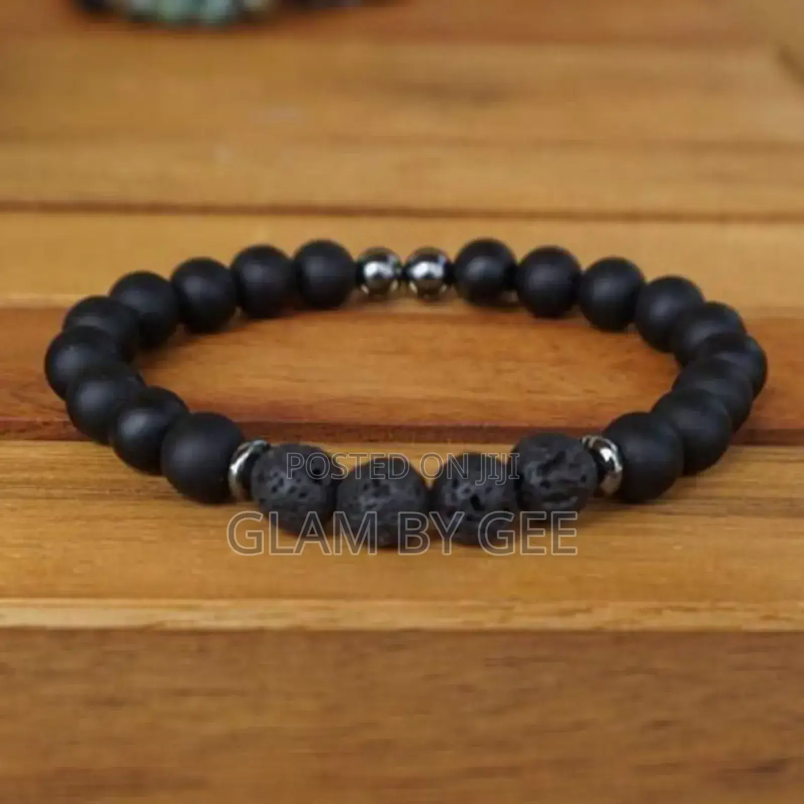 Natural Stone Beaded Bracelet