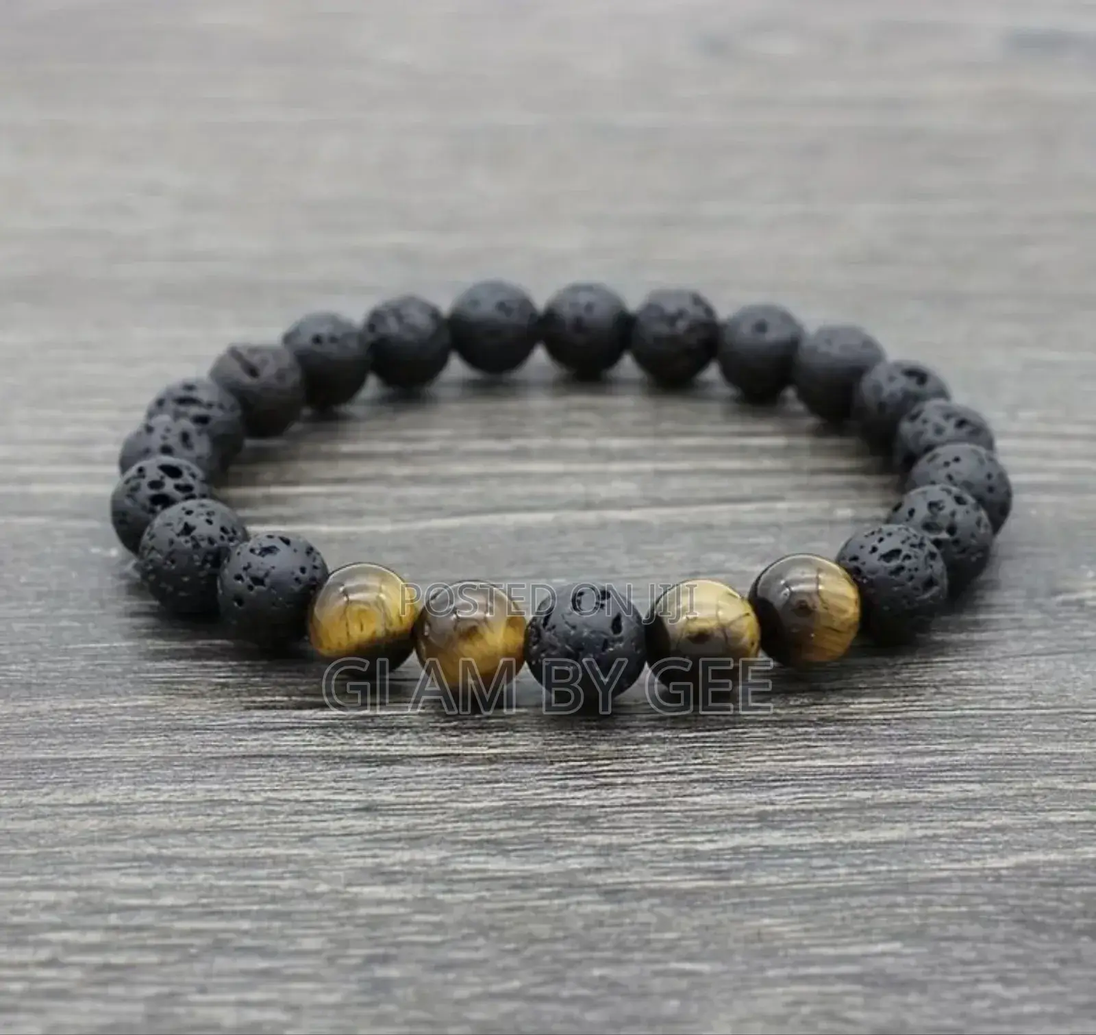 Natural Stone Beaded Bracelet