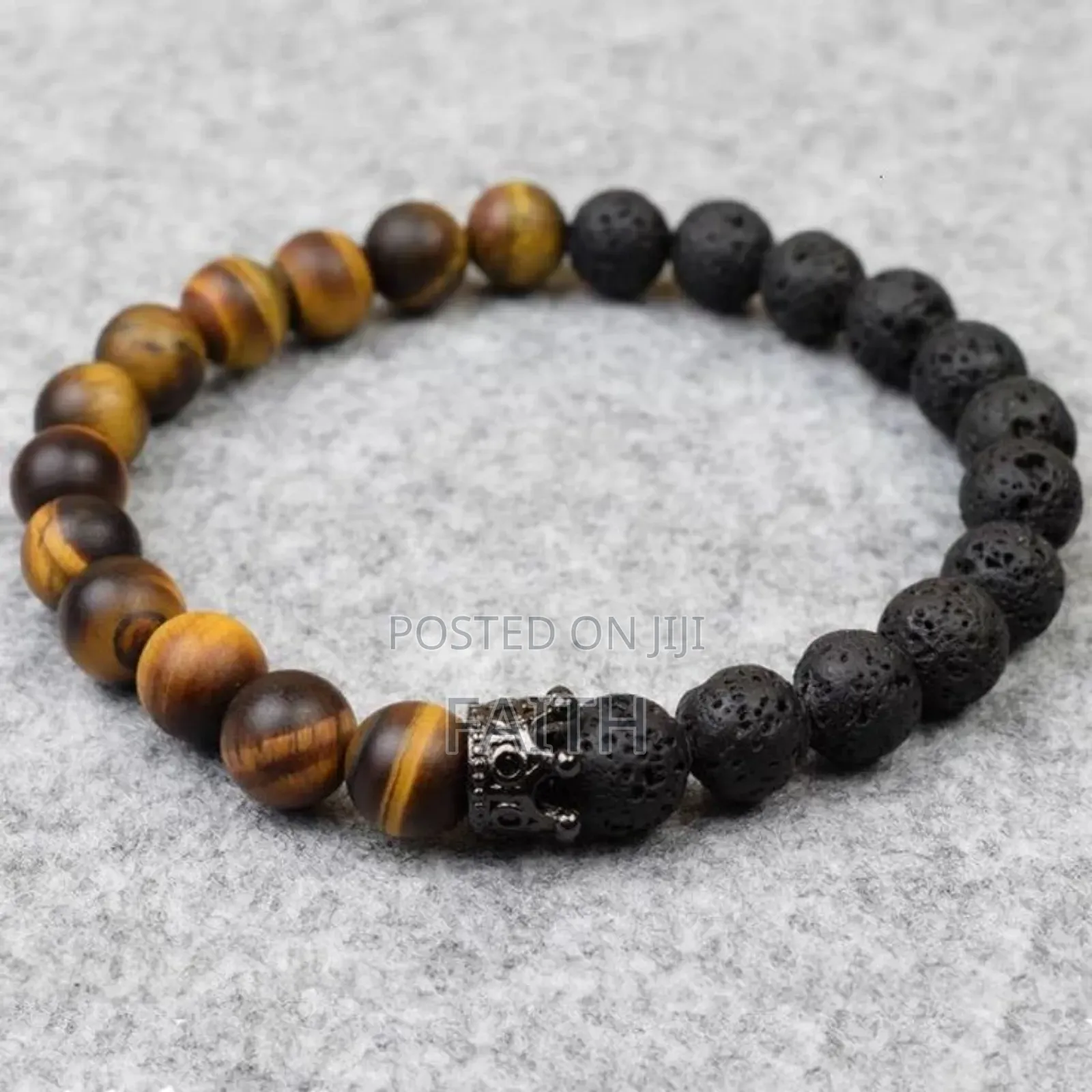 Natural Stone Beaded Bracelet