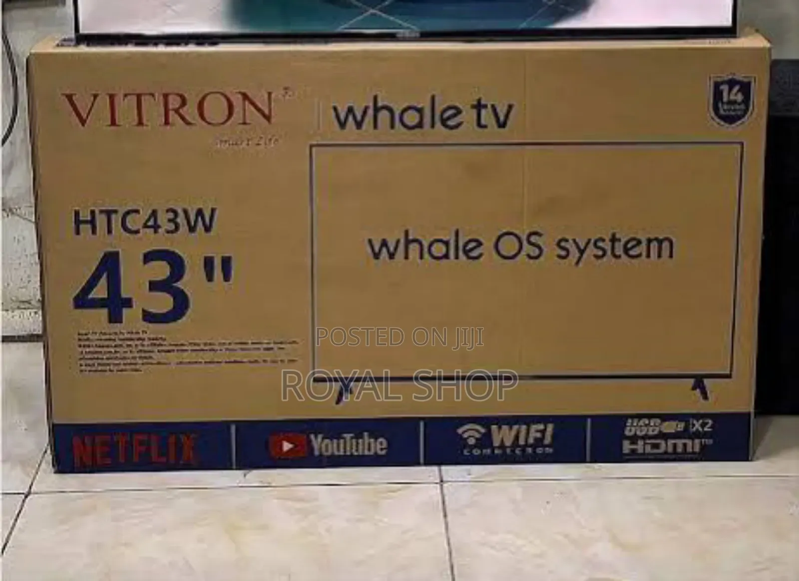 Vitron 43 Whale Smart TV