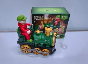Battery-Operated Electric Train With Mist Lights