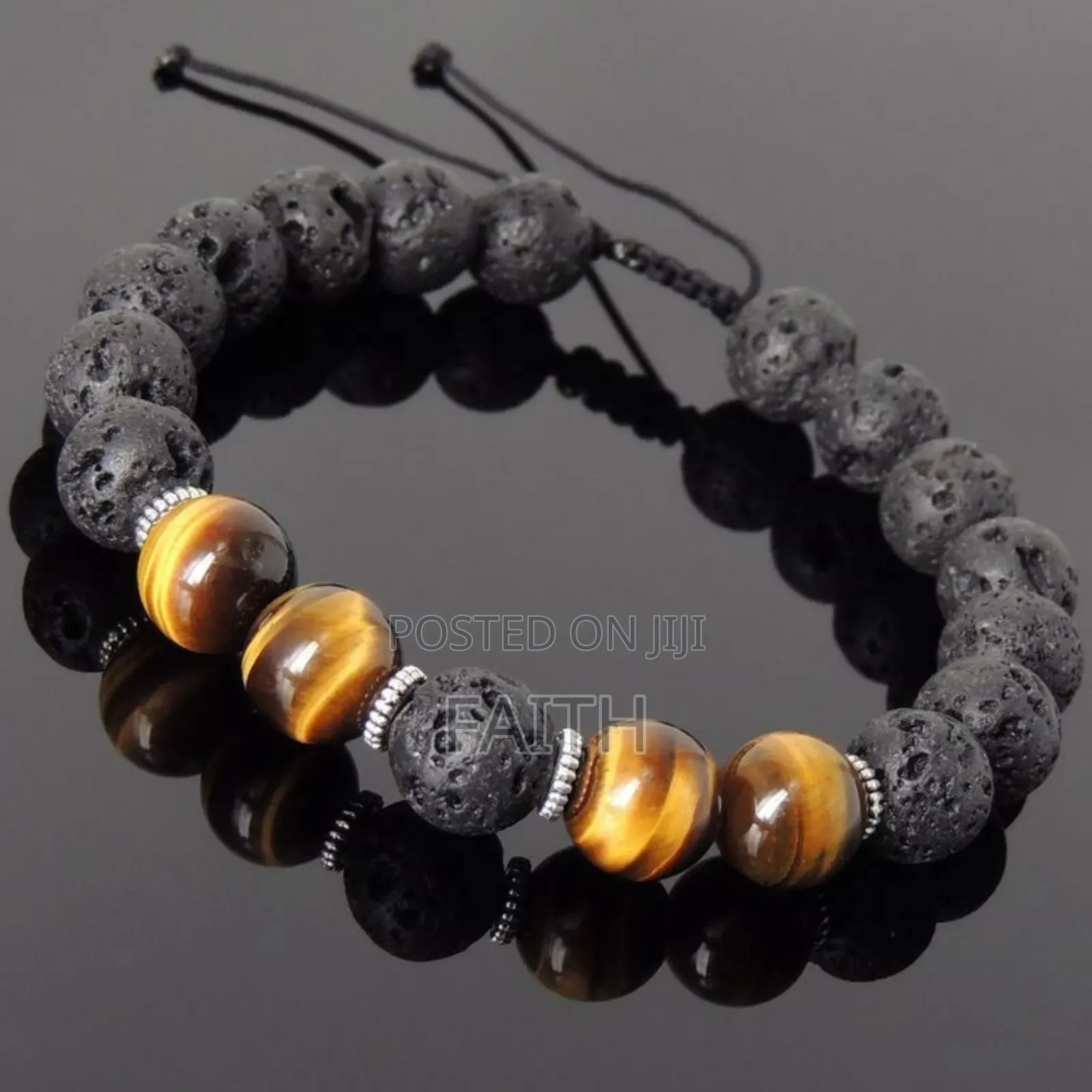 Natural Stone Beaded Bracelet