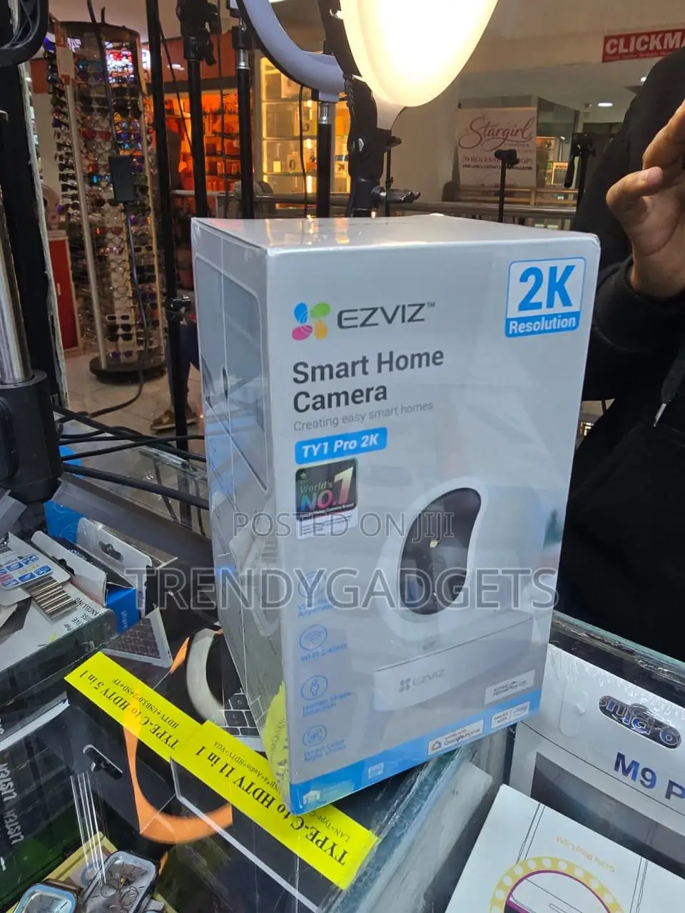 EZVIZ TY1 Pro Indoor Security Camera With AI Motion Tracking