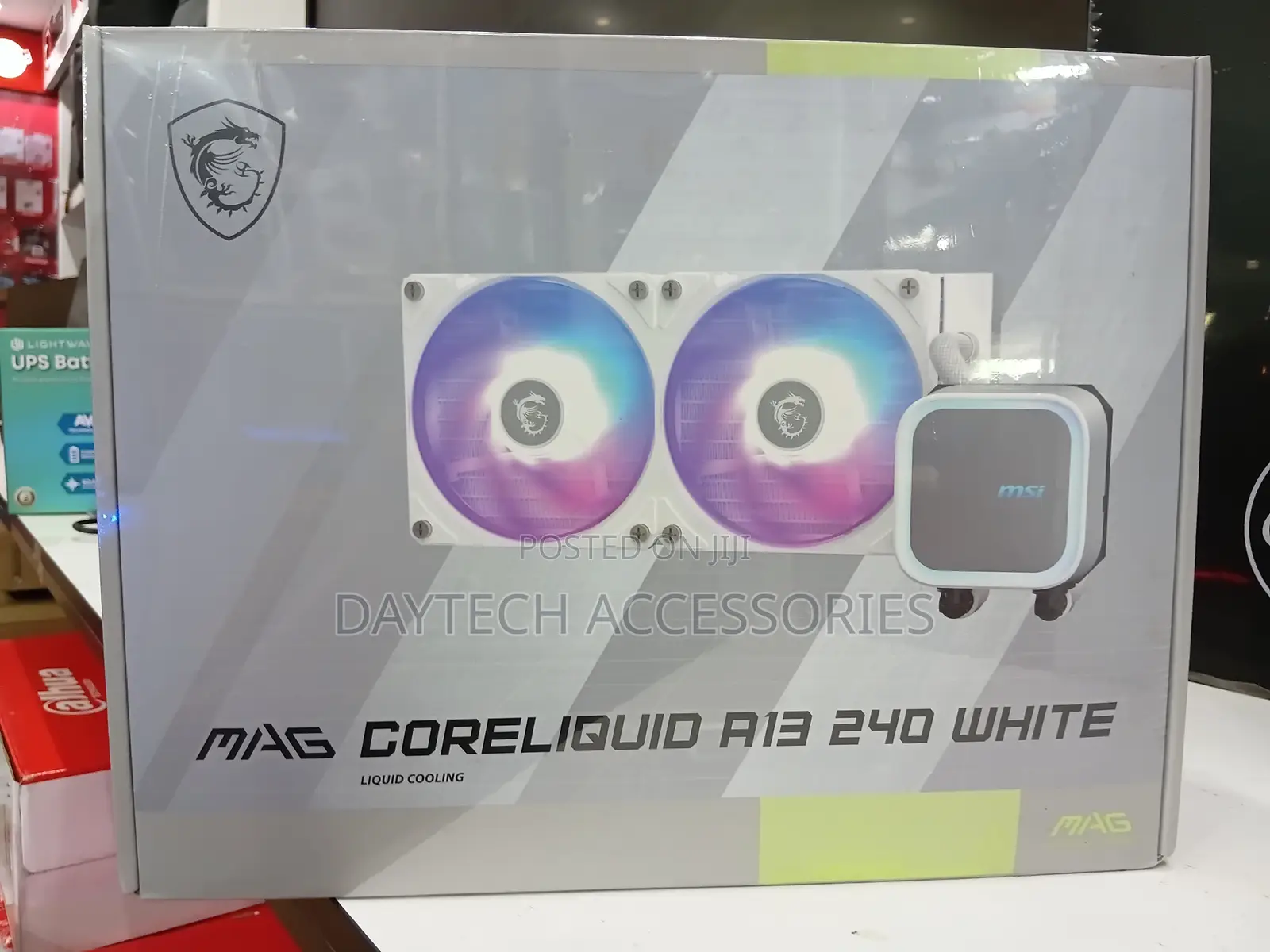 Msi Mag Coreliquid A13 240 White All-in-One Liquid Cpu Cooler.