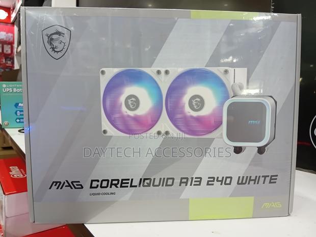 Msi Mag Coreliquid A13 240 White All-in-One Liquid Cpu Cooler.