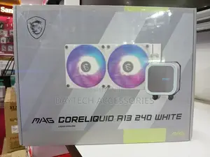 Msi Mag Coreliquid A13 240 White All-in-One Liquid Cpu Cooler.