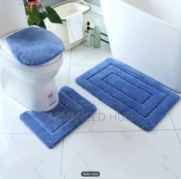 3pc Flocking Antislip Microfiber Mats - thumbnail 2