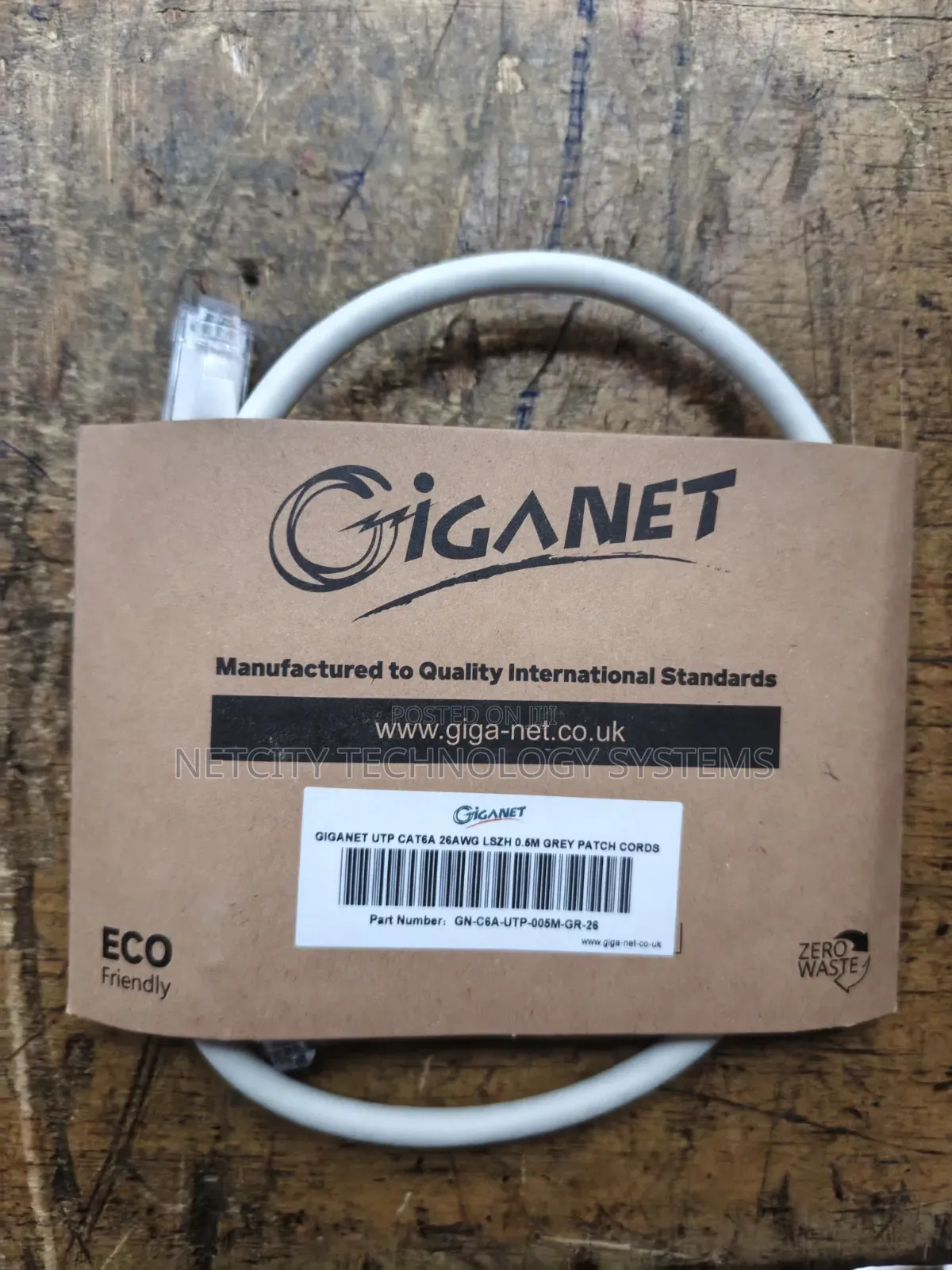 1Mtr Giganet Patch Cord