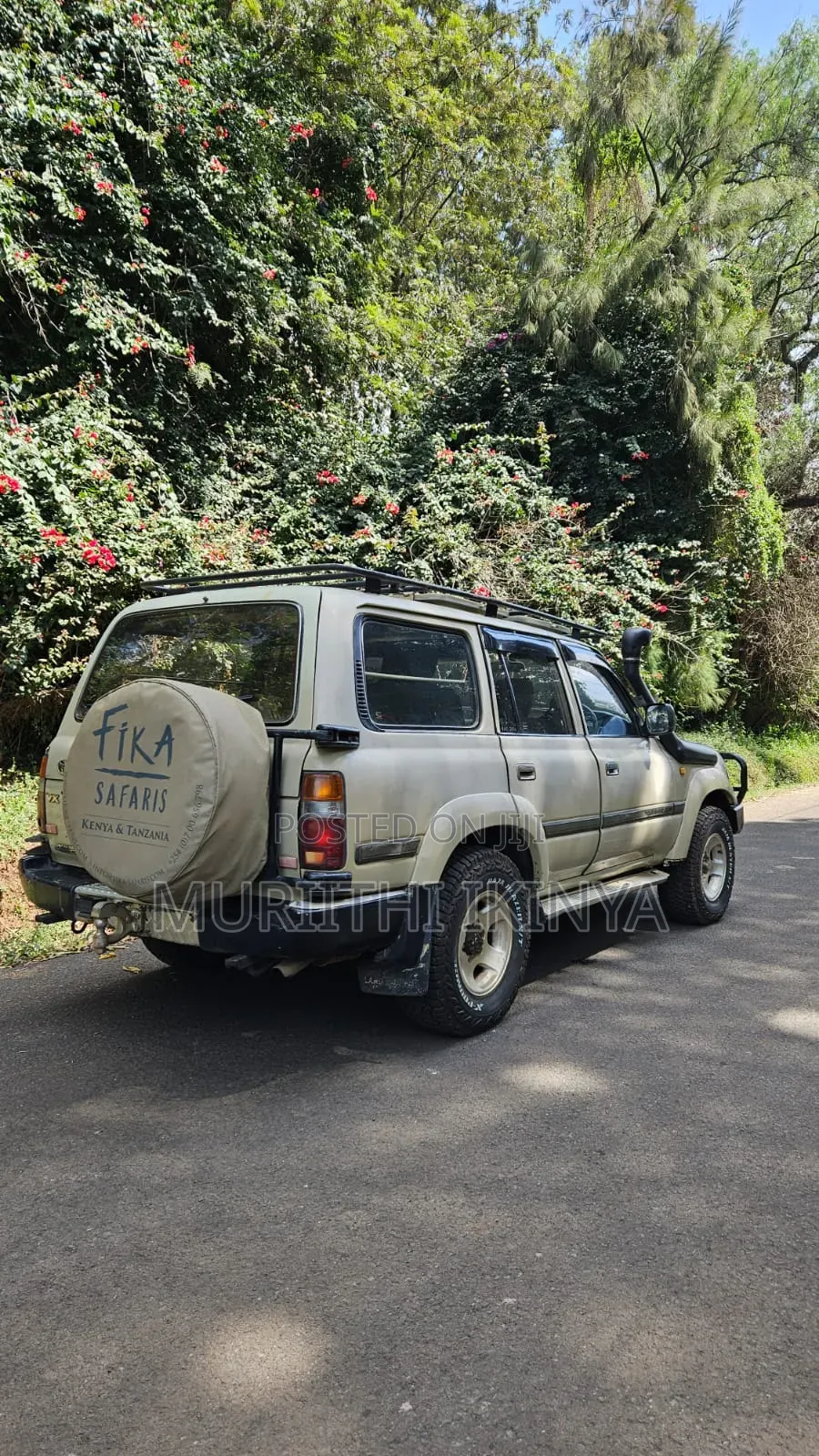 Toyota Land Cruiser 1986 Beige