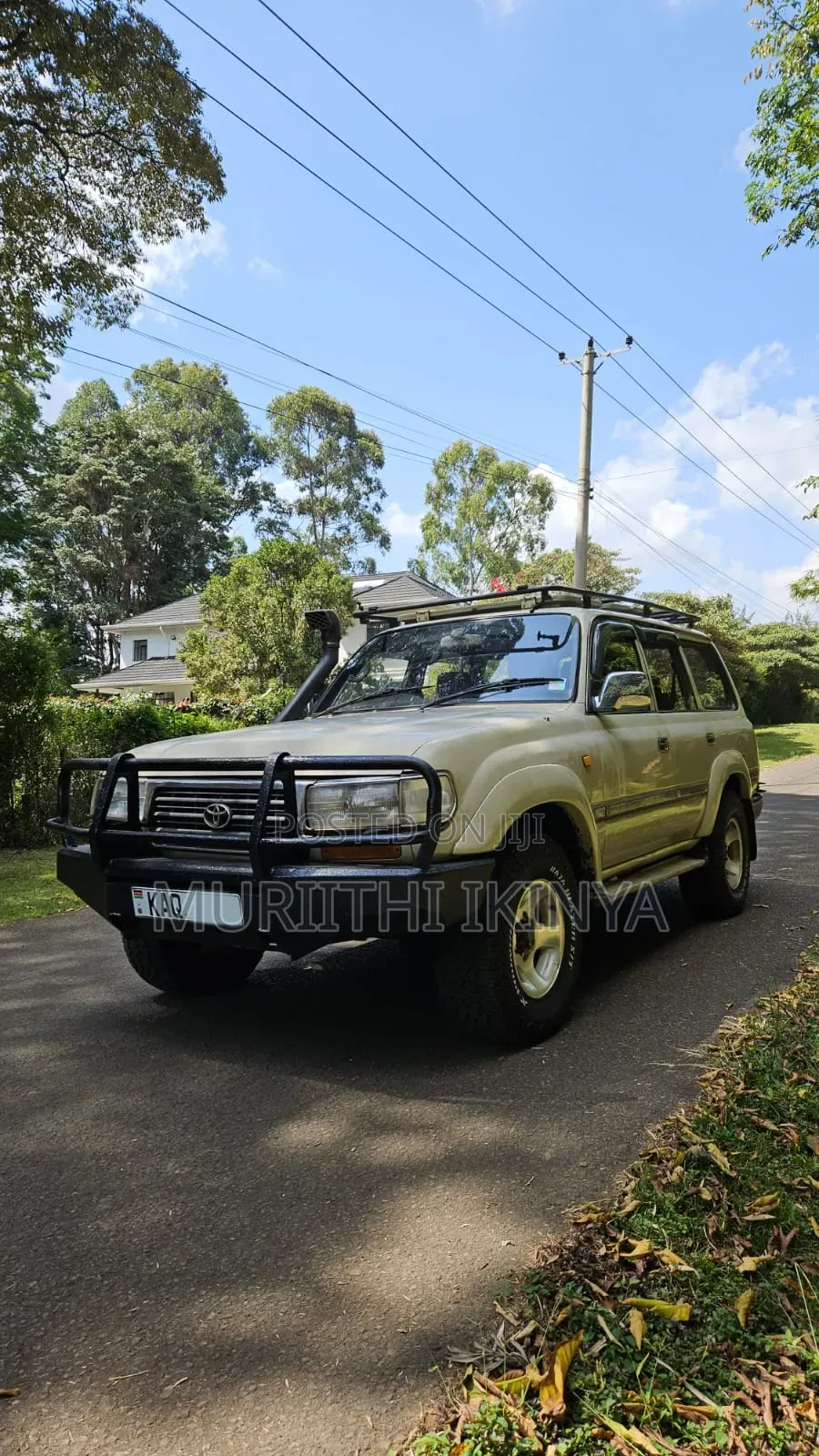 Toyota Land Cruiser 1986 Beige